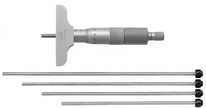 Mitutoyo 100 mm Depth Micrometer 129-115