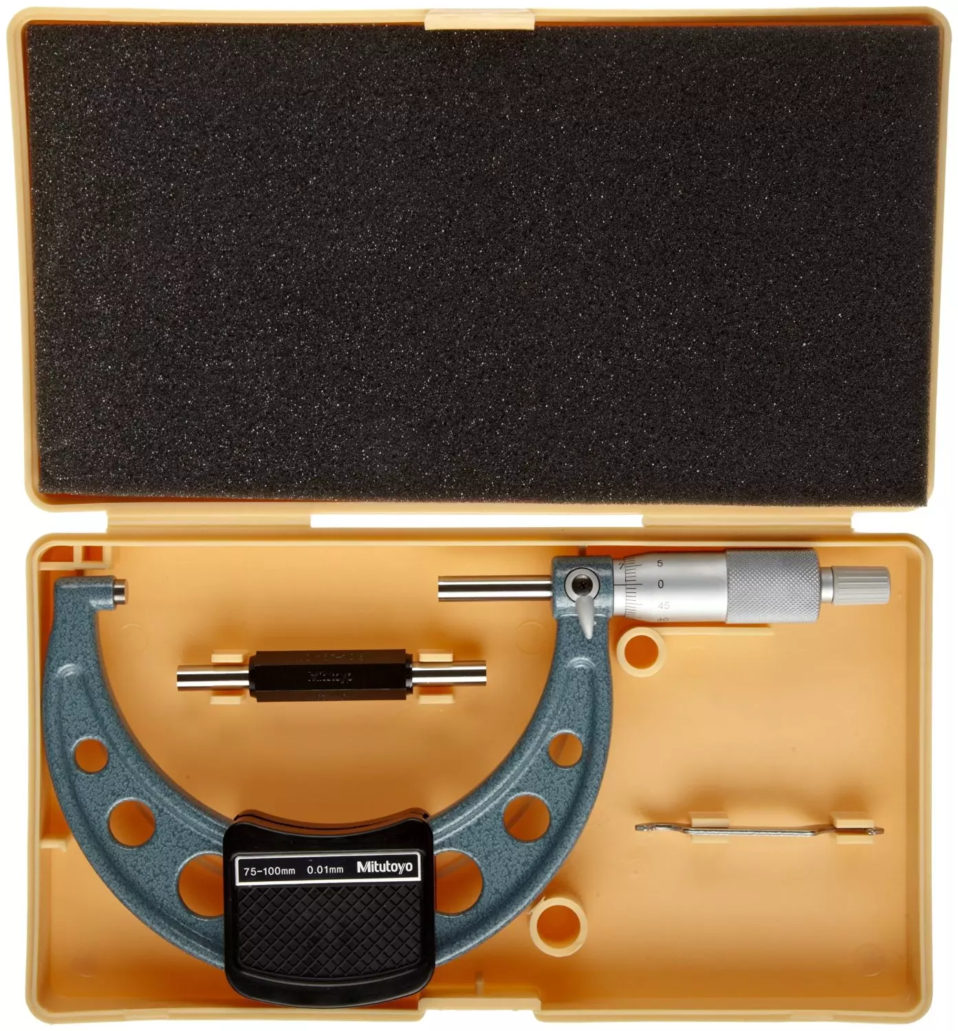 Mitutoyo 75-100 mm Outside Micrometer 103-140-10