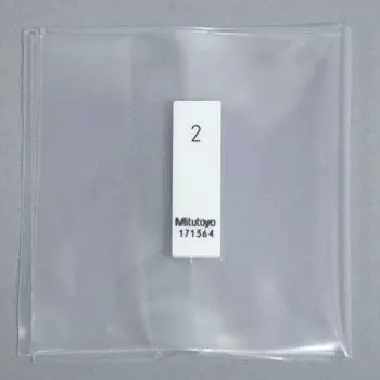 Mitutoyo 2.0 mm Nominal Size Ceramic Single Block Gauge 86908857 - Made In Japan