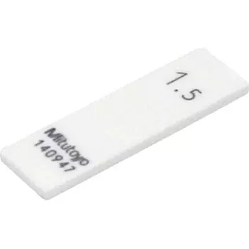 Mitutoyo 1.5 mm Nominal Size Ceramic Single Block Gauge 86908841 - Made In Japan
