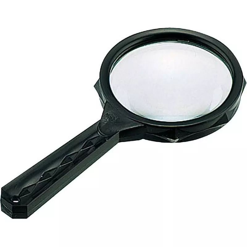 Shinwa Rules Handheld Magnifying Glass 55x115x8 mm, 75556