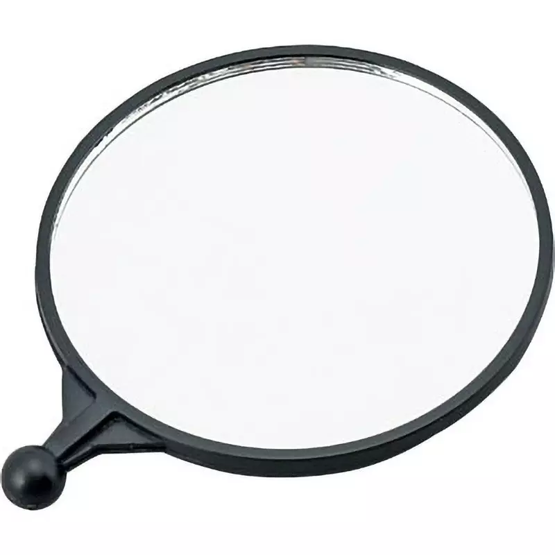 Shinwa Rules Mirror with Magnifying Glass 63.5x79.8x8 mm, 84160