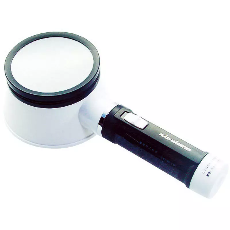 Trusco Magnifier Handheld type Type C-size batteries x 2 (sold separately) Power Supply 232 mm Overall, TL-L80-LED