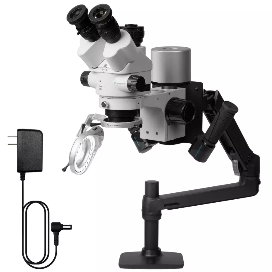 Micronet Zoom Stereo Microscope, Optical path switching: Not required (3 fields of view simultaneously) ,, YS03T-GP-MYD-S5TK3D