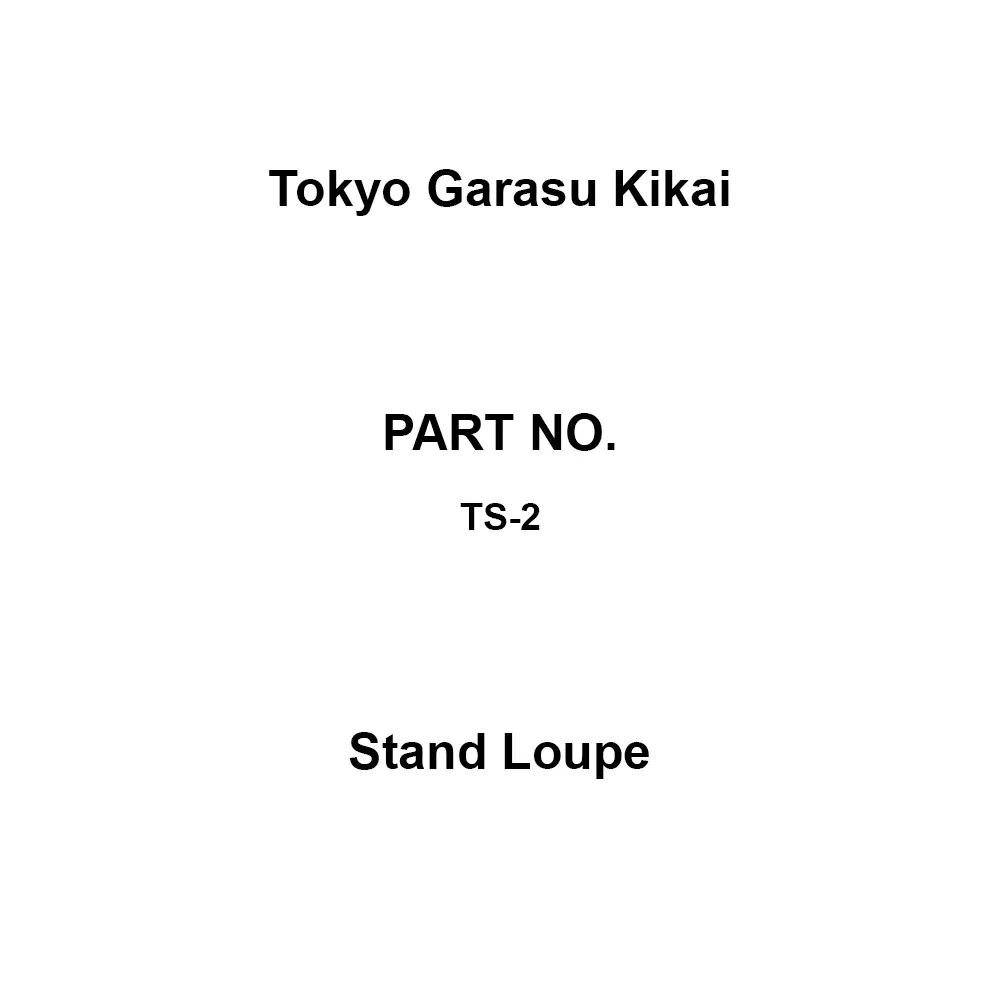 Tokyo Garasu Kikai Head Loupe About 1.2-5.5 Magnification, HD-001