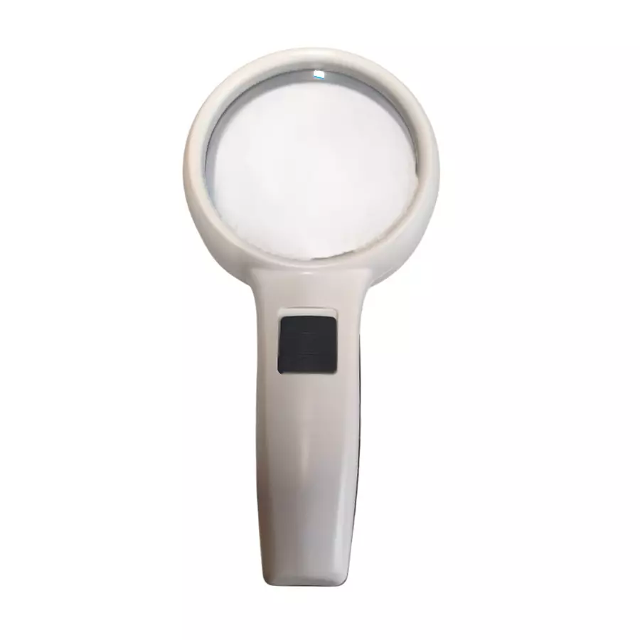 NS Black Plastic Magnifier with Torch for Laboratories