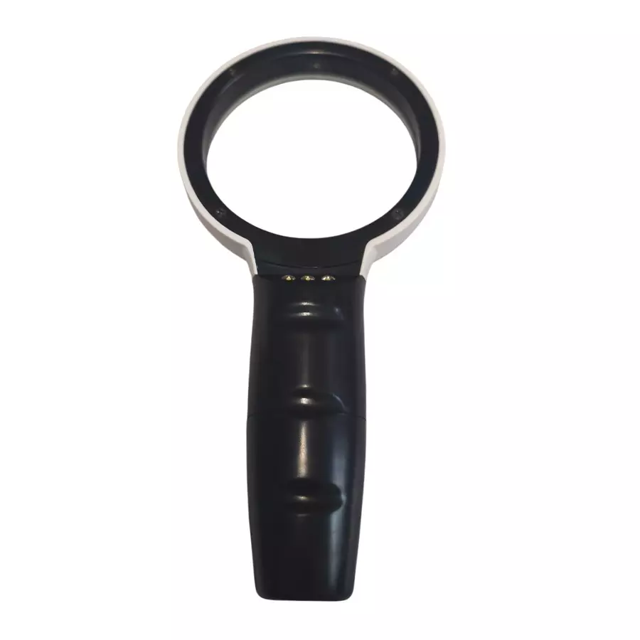 NS Black Plastic Magnifier with Torch for Laboratories