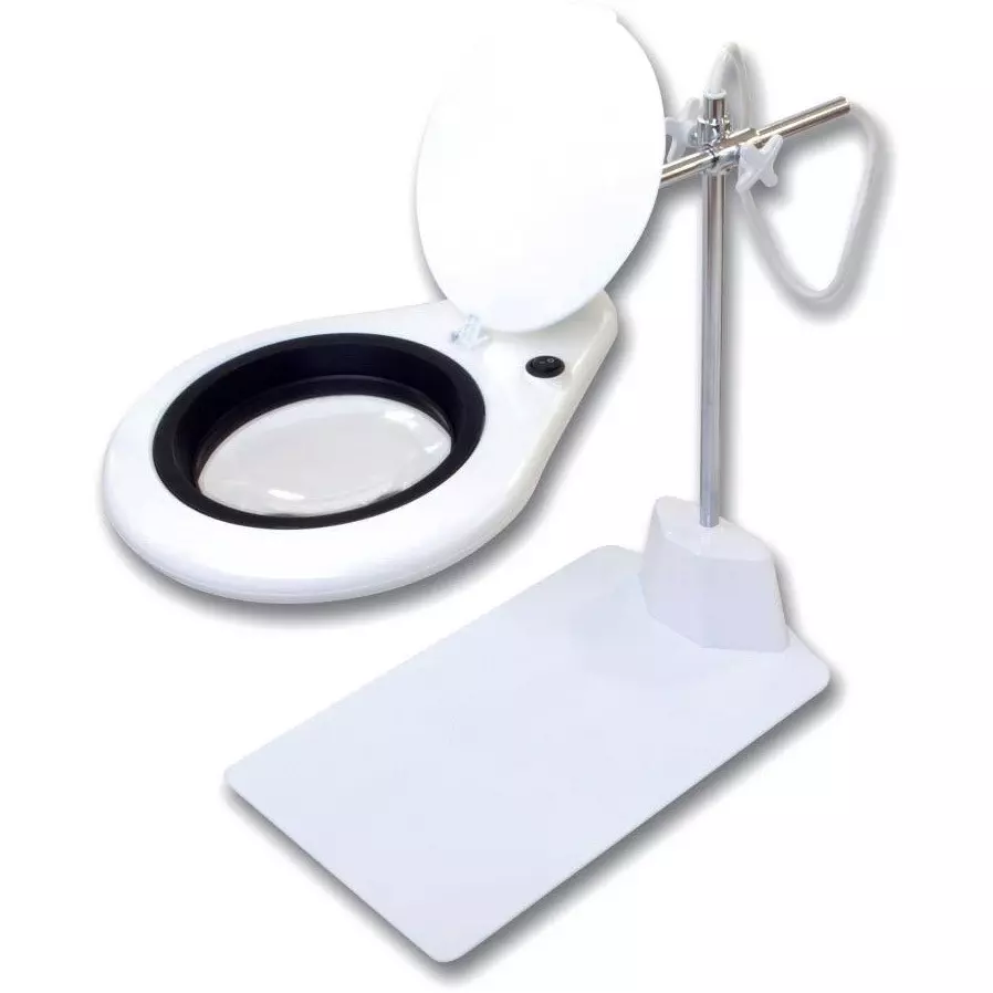 SK Niigata Seiki Stand Type LED Magnifier, LS4-150S