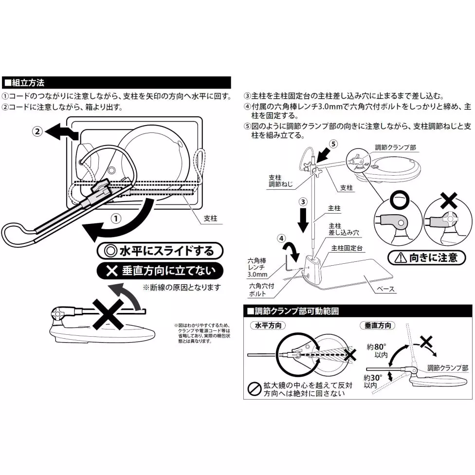 sk-niigata-seiki-stand-type-led-magnifier-ls4-150s