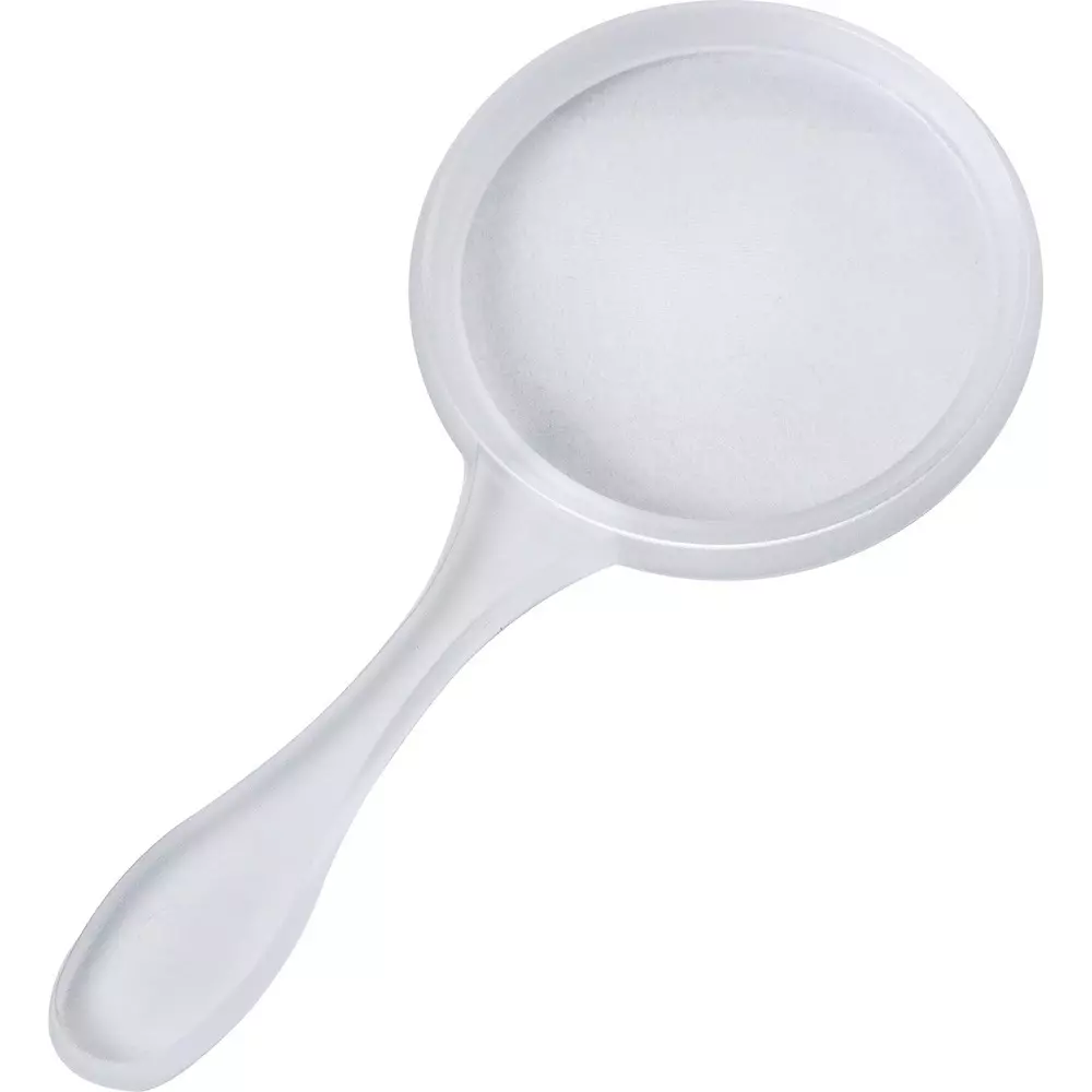 Shinwa Rules Handheld Magnifying Glass 36x77x5 mm, 75557