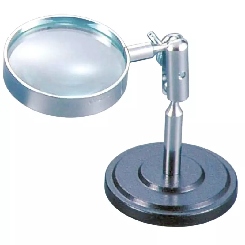 KENIS Magnifier With Stand Metal table Included Components 40 Φmm Lens Diameter 5.0 Lens Magnification, MG