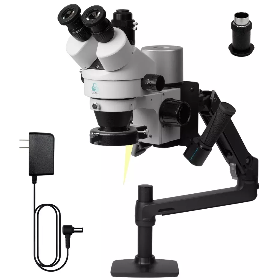 Micronet Zoom Stereo Microscope, Optical path switching: Manual, Magnification method: Zoom type, YS03C-MYD-4STK
