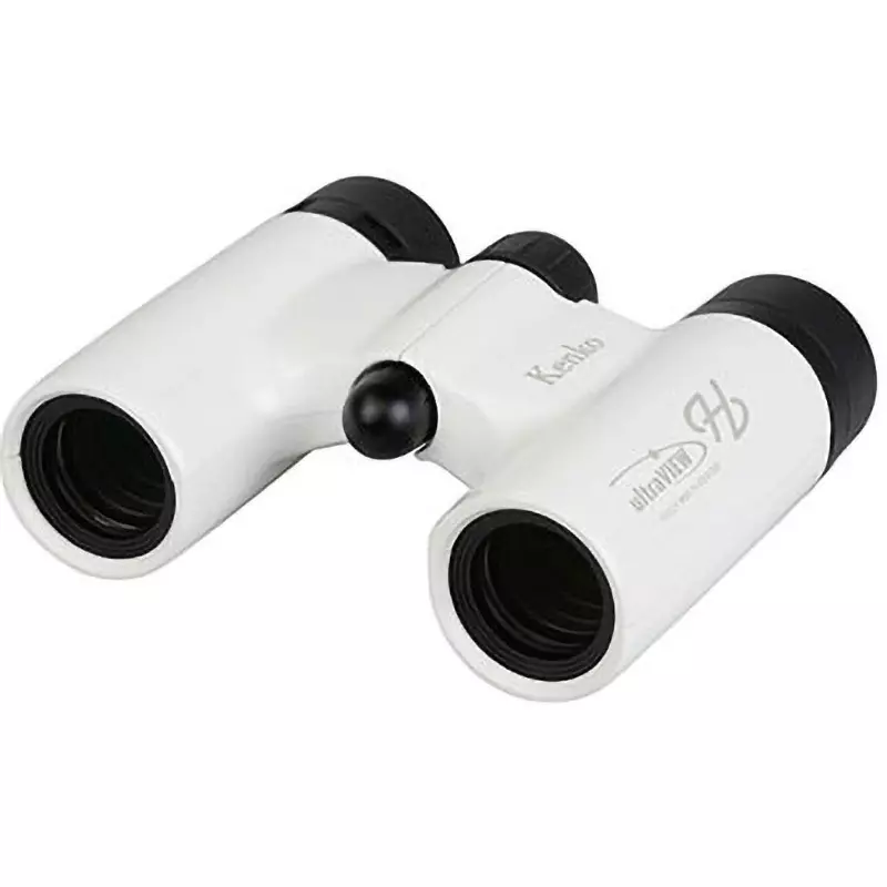 KenkoTokina Binoculars 6 Magnification 8.5° View Field 3 Minimum Focus Distance, 6X21DHFMC-WH