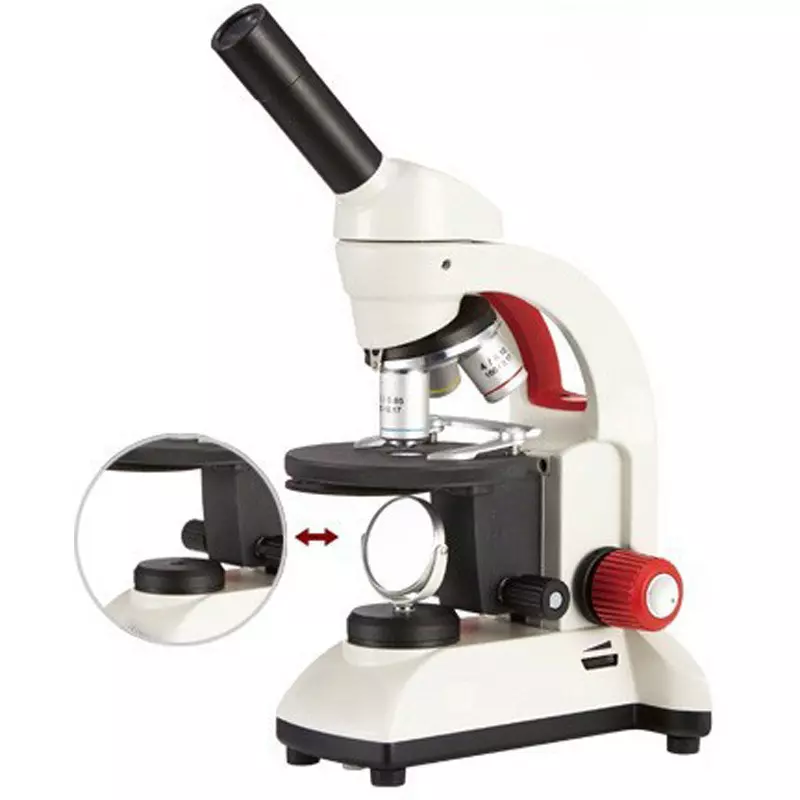 NARIKA Biological Microscope AC 100-240 V, 50/60 Hz (AC adapter) Input Power, ZES-1000-74