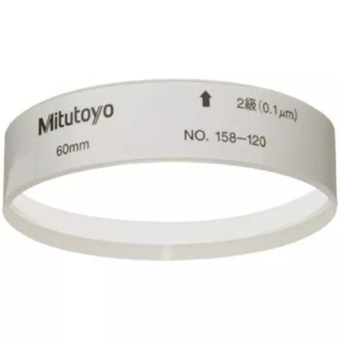 Mitutoyo Optical Flat 0.0001 mm Flatness (μm) 60 mm Diameter, 158-120