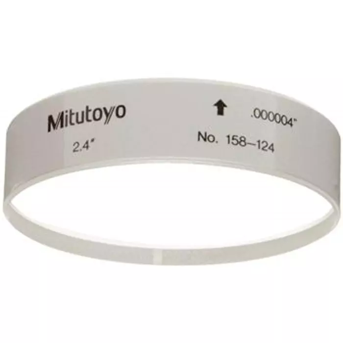Mitutoyo Optical Flat 0.0001 mm Flatness (μm) 61 mm Diameter, 158-124