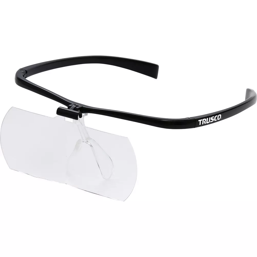 Trusco Glasses Magnifier Frame type Type 2 times Magnification 45 x110 mm Lens Size, TSM-2.0-BK