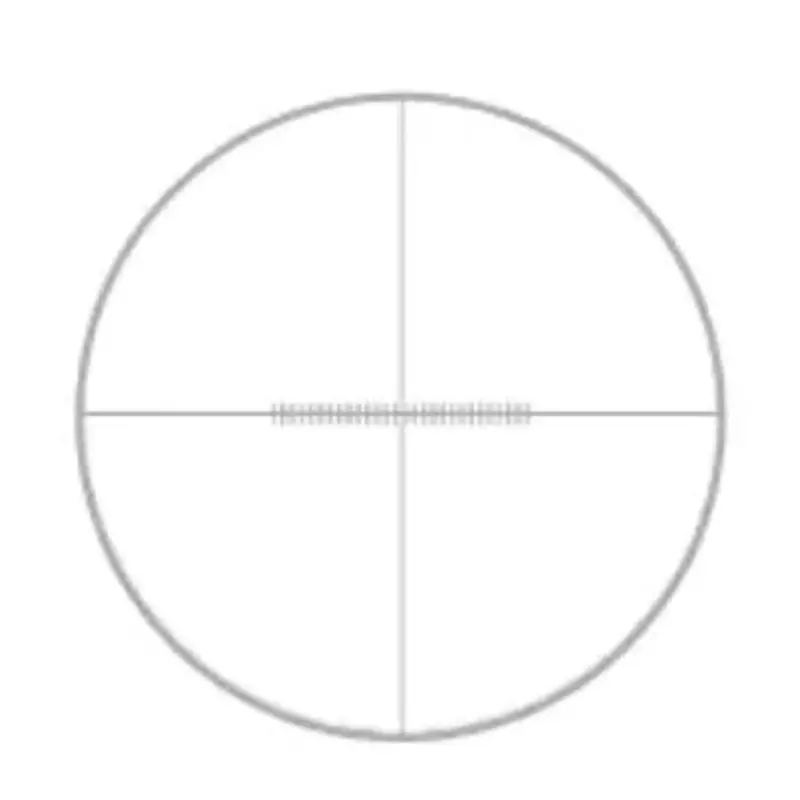 Evident Eyepiece Micrometer Φ24 Field of View Cross linexaxis 10 mm 100 equal parts Scale, U-OCMC10/100X