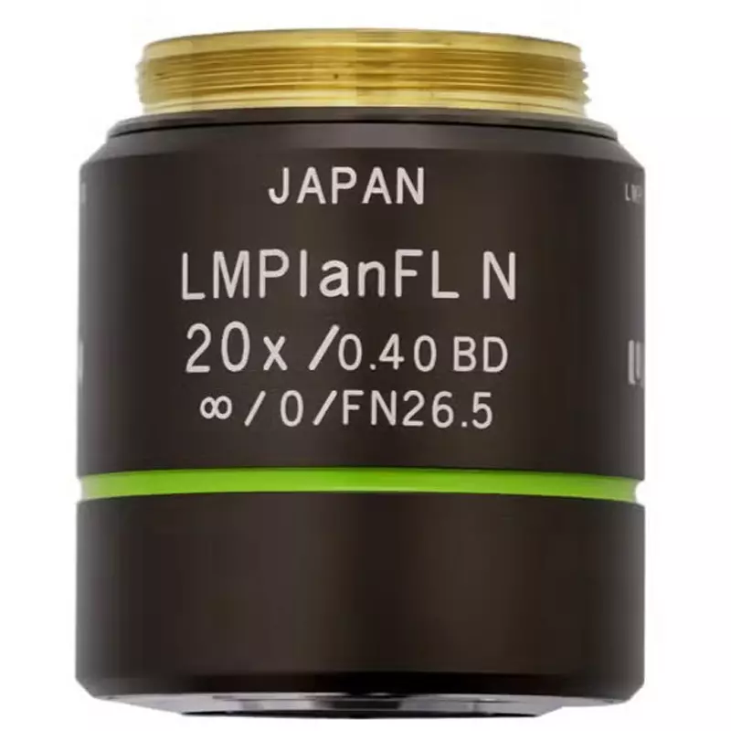 Evident Objective Lens 20 Magnification 0.4 Numerical Aperture 12.0 W.d., LMPLFLN20XBD