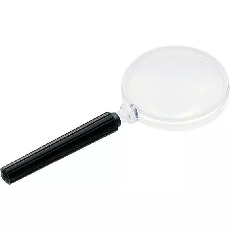 Shinwa Rules Handheld Magnifying Glass 70x155x15 mm, 75555