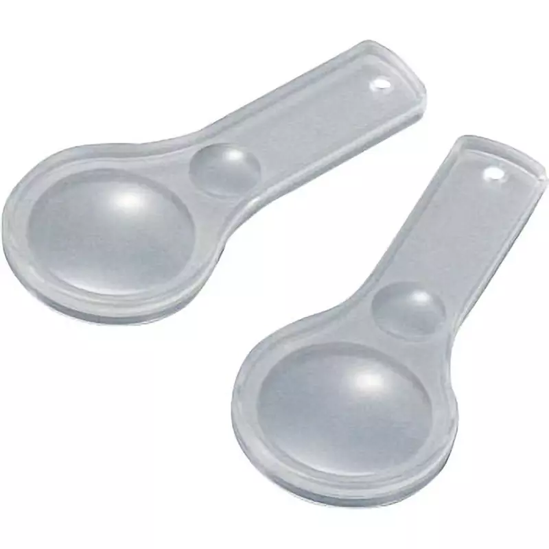 KENIS Plastic Loupe Large ball 3 times, small ball 6 times Magnification, AC