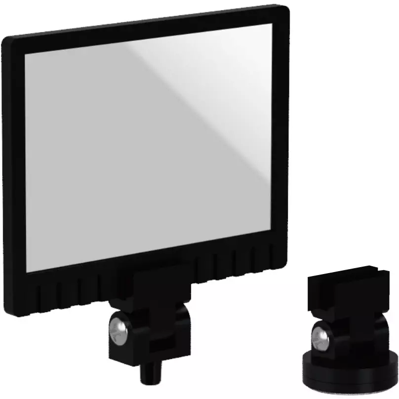 Micronet Mirror Mirror, pedestal A (insert type), pedestal B (stick-on type) Set Contents (Insert dimension)Φ4 mm Diameter, CP-1