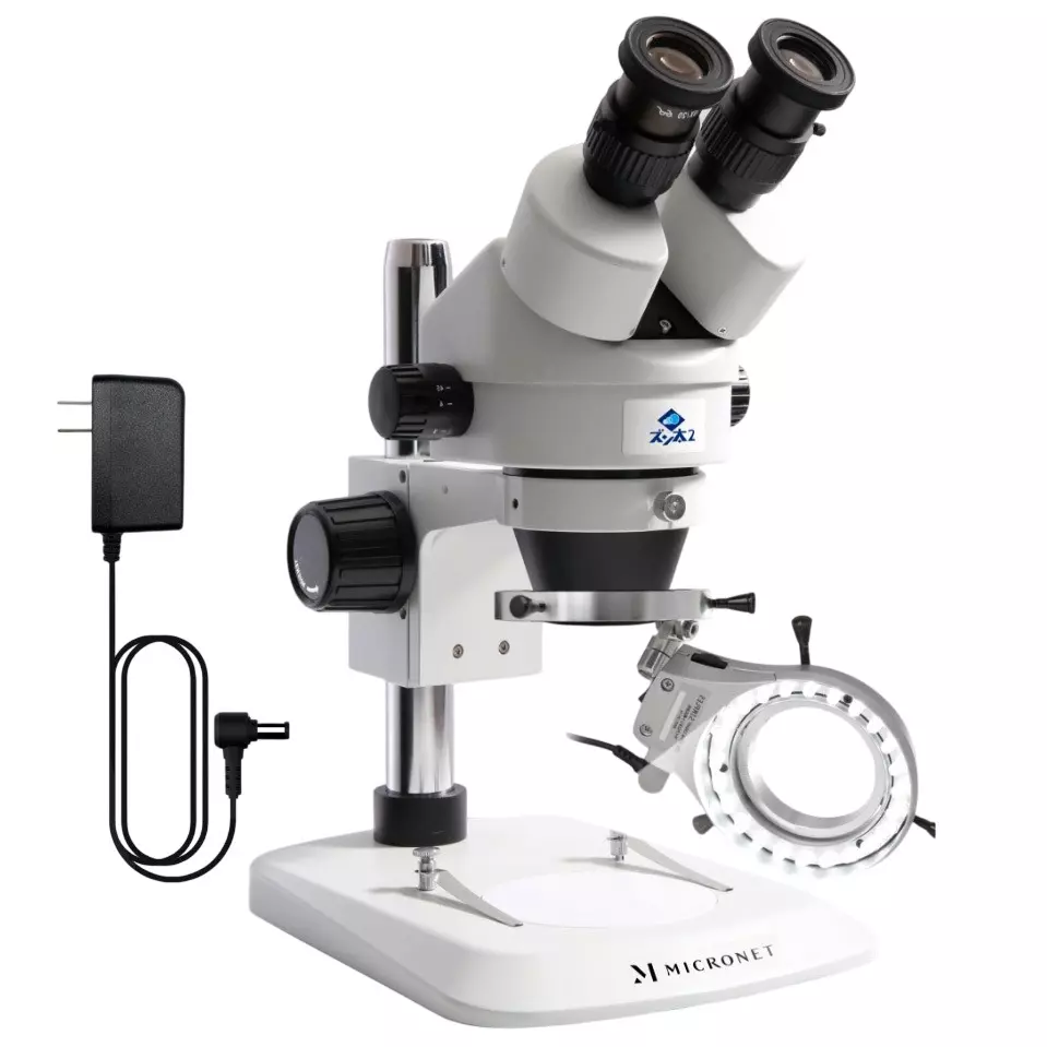 Micronet Stereo Microscope, Optical path switching: None, Magnification method: Zoom type Specifications, YS02Z2-SIMPLE5-3DAD