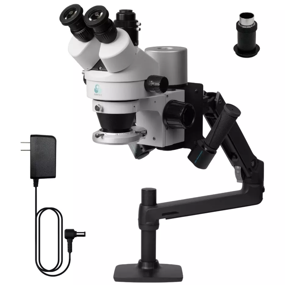 Micronet Zoom Stereo Microscope, Optical path switching: Manual, Magnification method: Zoom type, YS03C-MYD-S5TK