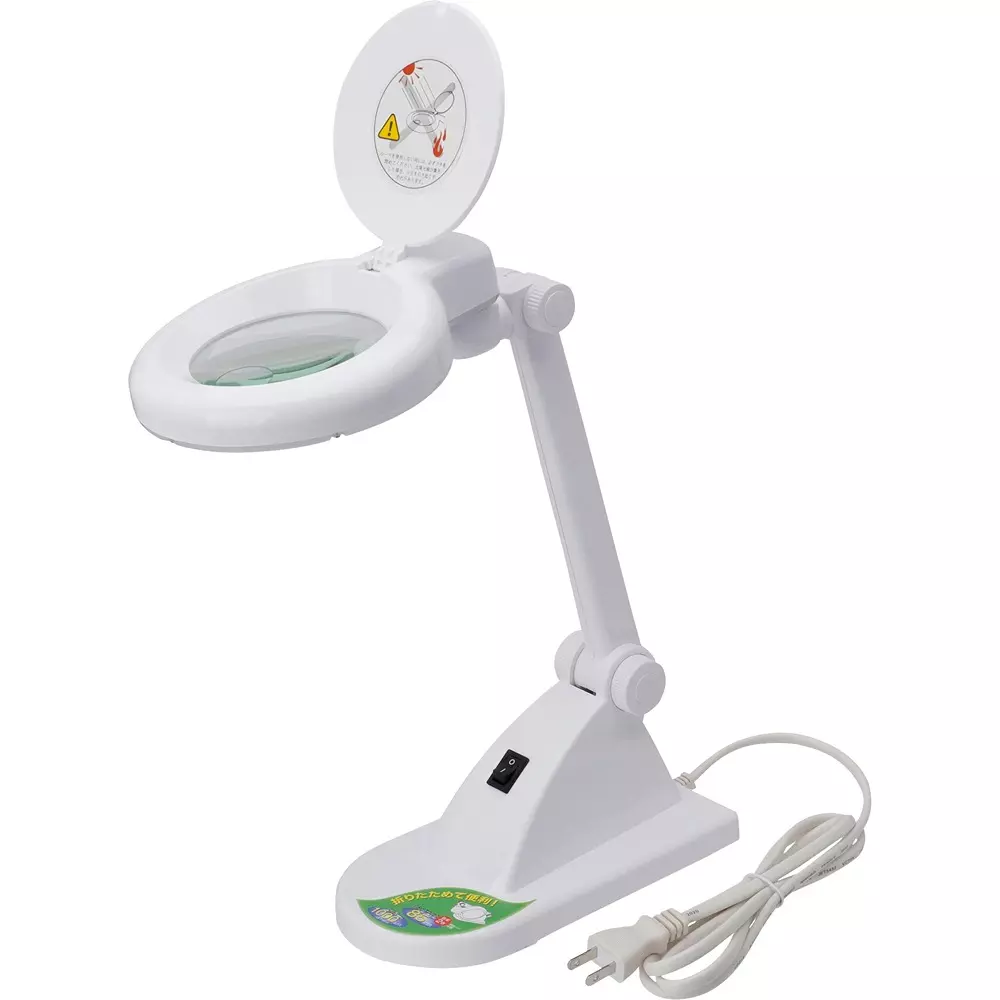 Ohm Electric LED Stand AC100 V(50/60 Hz) Power Supply 1.5 Cable Length (m) 5.5 Power Consumption (W), DS-L8092-2-W