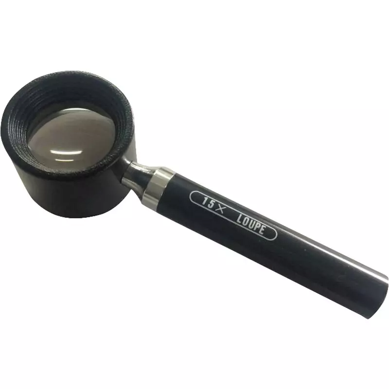 Trusco High Magnification Loupe Handheld type Type 88 mm Overall Length Lens: Glass Material/Finish, TL-HL15K