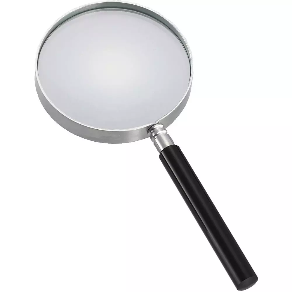 Trusco Loupe Handheld type Type 215 mm Overall Length Lens: Glass Material/Finish, TL-PC100