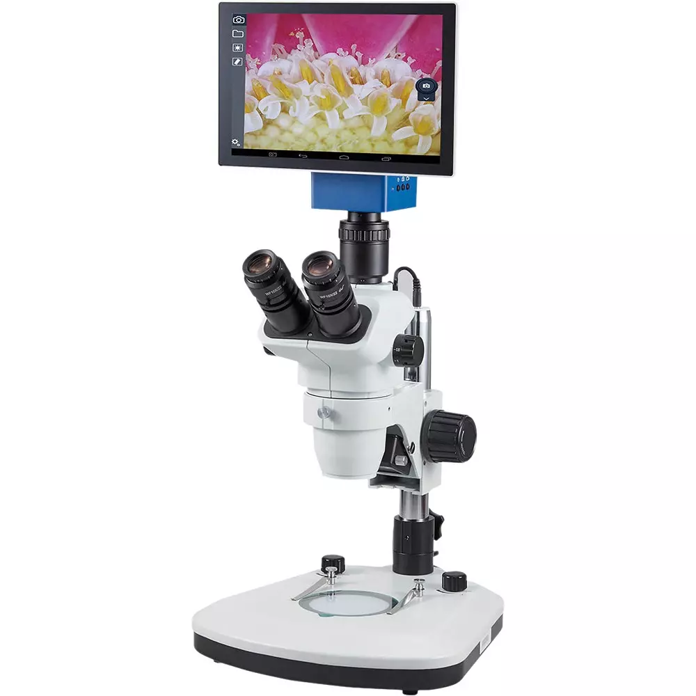 KENIS Digital Microscope Wi-Fi HDMI miniUSB Output Wide field of view SWF10 x, high eyepoint Eyepiece, TF50II-ATZ