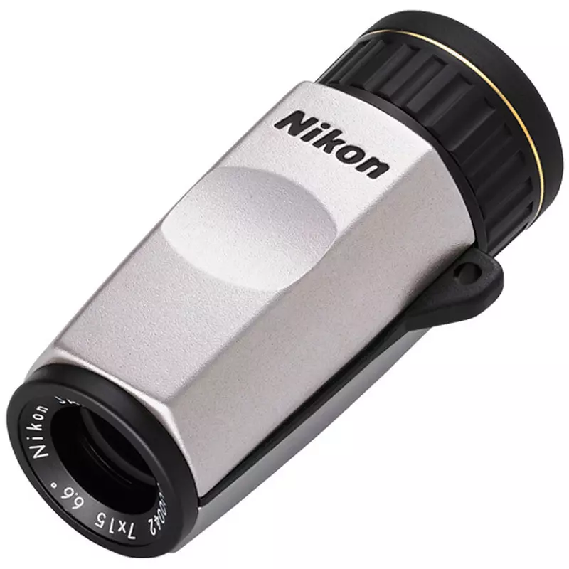 Nikon Monocular 2.1 Φmm Diameter 7 times Magnification 15 mm Objective Lens Diameter, HG 7x15D