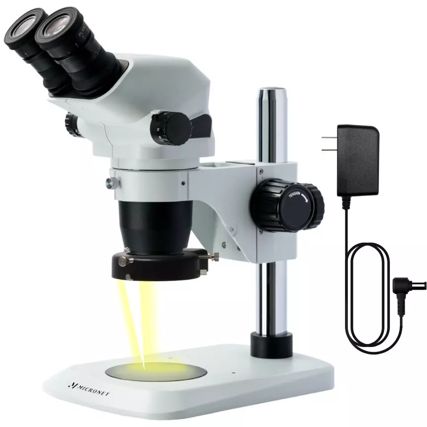 Micronet Binocular Zoom Stereo Microscope, Optical path switching: None, Magnification method: Zoom type, P-61-4S