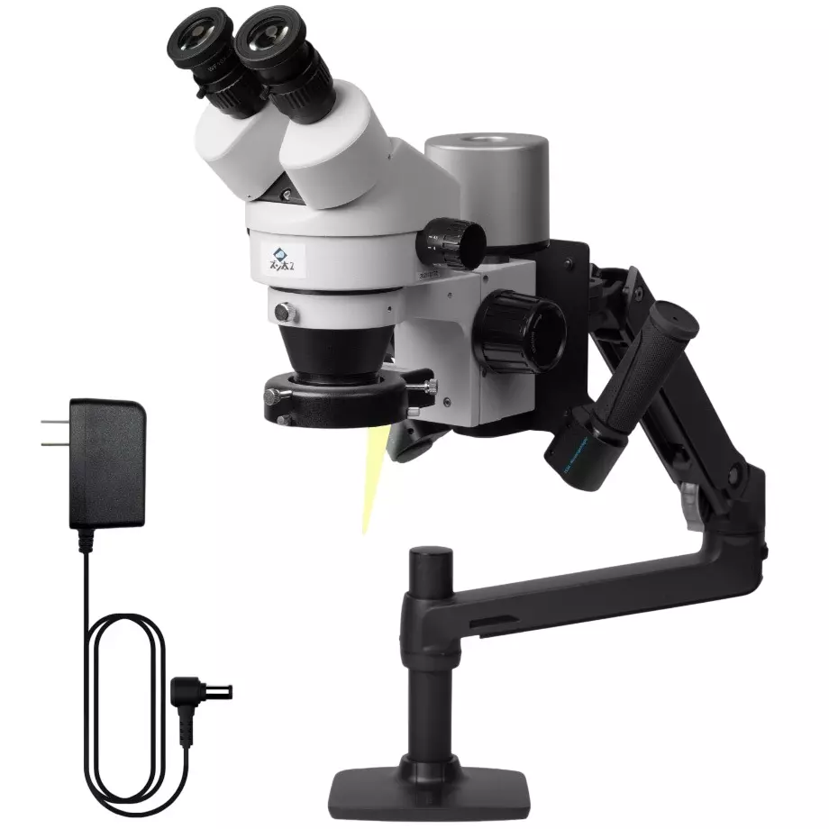 Micronet Zoom Stereo Microscope, Optical path switching: None, Magnification method: Zoom type Specifications, YS02Z2-MYD-4STK