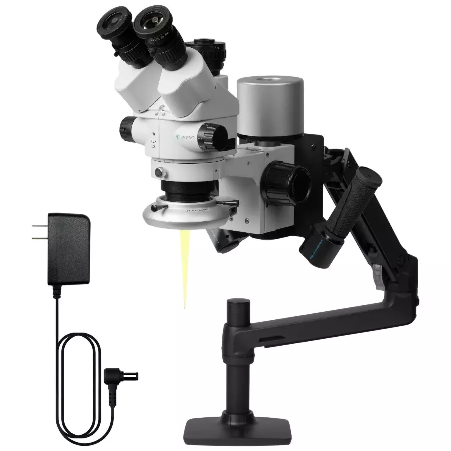Micronet Zoom Stereo Microscope, Optical path switching: Not required (3 fields of view simultaneously) ,, YS03T-GP-MYD-WPTK