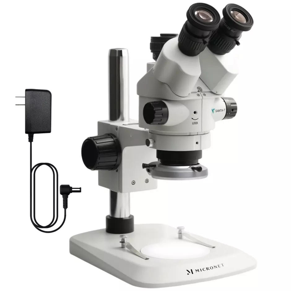 Micronet Zoom Stereo Microscope, Optical path switching: Not required (3 fields of view simultaneously) ,, YS03T-GP-SIMPLE5
