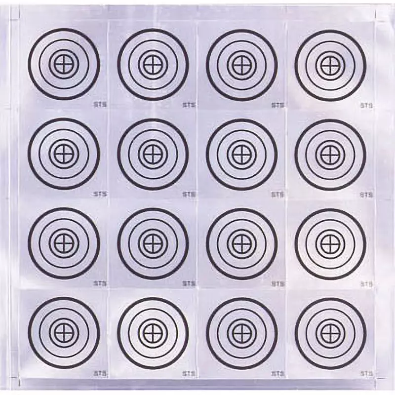 STS Reflective Sheet Adhesive Type About 5-100 Measuring Range (MPa) About 5-100 Measuring Range (m), RF53 (Pack of 16)