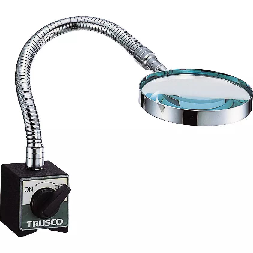 Trusco Magnifier 800 N Attracting Force 100.0 Φmm Lens Diameter 2 times Magnification, TMK-80