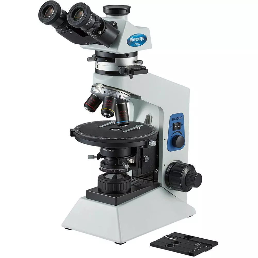 KENIS Polarizing Microscope AC adapter/vinyl cover/C mount adapter (0.5 x) Included Components, KBH200