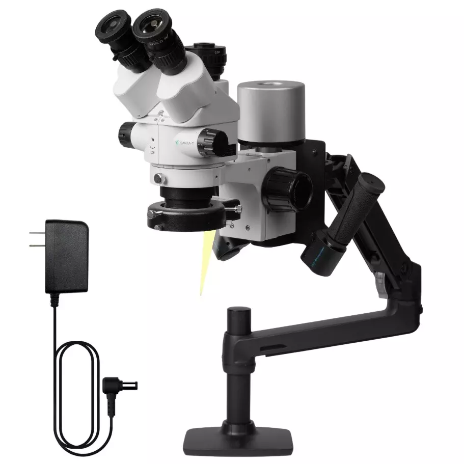 Micronet Zoom Stereo Microscope, Optical path switching: Not required (3 fields of view simultaneously) ,, YS03T-GP-MYD-4STK