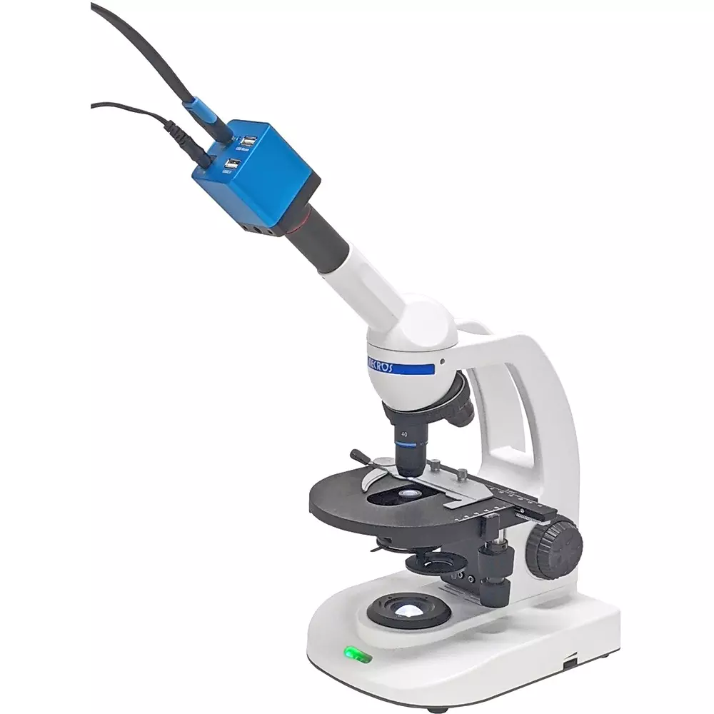 NARIKA Digital Biological Microscope Camera: HDMI Output Microscope Overall: 40 x to 600 x Magnification, D20-3046