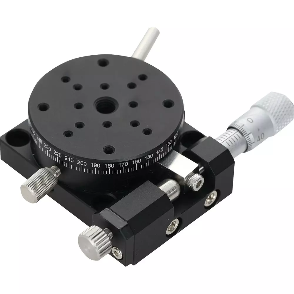 Trusco Rotating Stage Rotating stage Type 64-8499-62 Part No Table: Aluminum alloy, Table surface treatment:, EGBR40