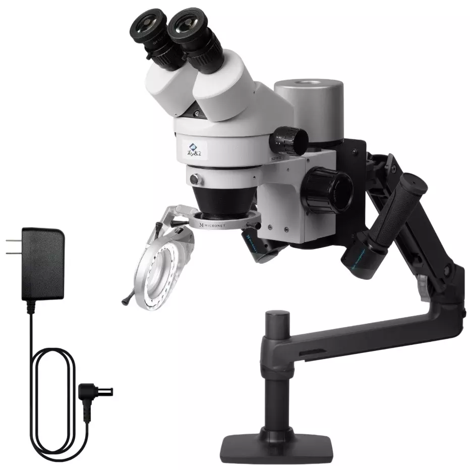 Micronet Zoom Stereo Microscope, Optical path switching: None, Magnification method: Zoom type, YS02Z2-MYD-S5TK3D