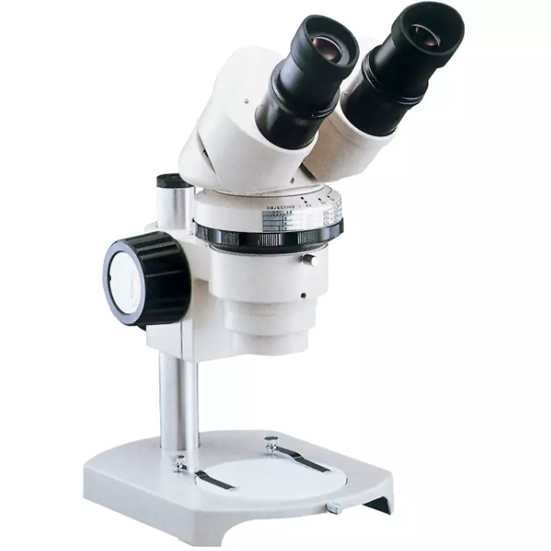 Nikon Stereo Microscope 8 to 60 X Magnification 77.5 mm Operation Distance 45.0 ° Acceptable Tilt Angle α, SMZ