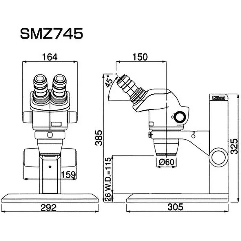 nikon-stereomicroscope-bodyx1-eyepiecex2-c-psn-standard-standx1-1150-mm-operation-distance-smz745-1-standard-set