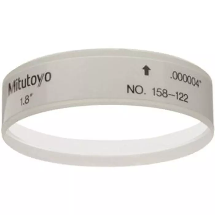 Mitutoyo Optical Flat 0.0001 mm Flatness (μm) 45 mm Diameter, 158-122