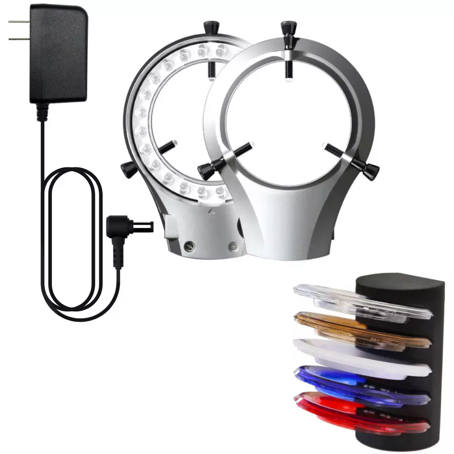 Micronet LED Lighting Device All lighting type (di mming possible) Type SIMPLE5, AC adapter, all 5, SIMPLE5 (includes 5 filters)