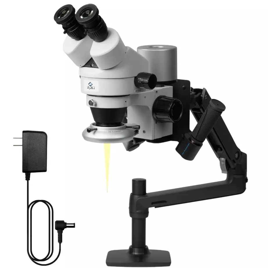 Micronet Zoom Stereo Microscope, Optical path switching: None, Magnification method: Zoom type Specifications, YS02Z2-MYD-WPTK