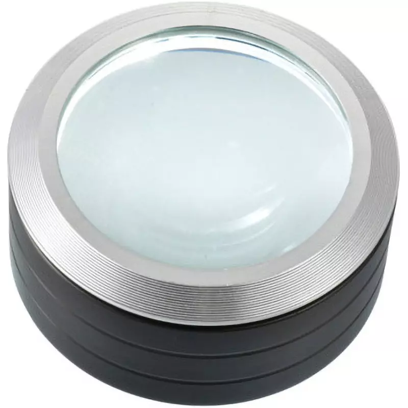 Ohm Electric Desk Loupe Aluminum Main Unit Material Approx. 5 (when using new button batteries) Continuous Operating, LH-M10DL-3K
